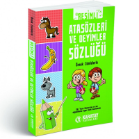 4E Sözlük Resimli Atasözleri Ve Deyimler Sözlüğü Karton Kapak Karatay Yayınevi