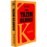 4E Yazım Klavuzu Plastik Kapak 1.Hamur Sarı Karatay Yayınevi