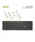 Acer OAK-920 Siyah Kablosuz Sessiz Tuşlu  2.4 Ghz Klavye Moue Set ( Mouse 1200Dpı)