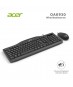 Acer OAK-930 Kablolu Sessiz Tuşlu  Klavye Moue Set Siyah (Klavye 1,40Cm-Mouse 1.60Cm Kablo)