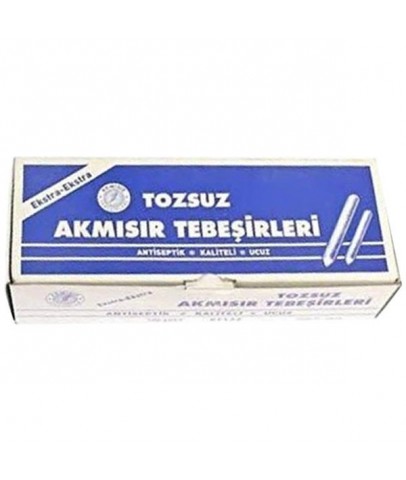 Akmısır Tebeşir Tozsuz 100 LÜ Beyaz