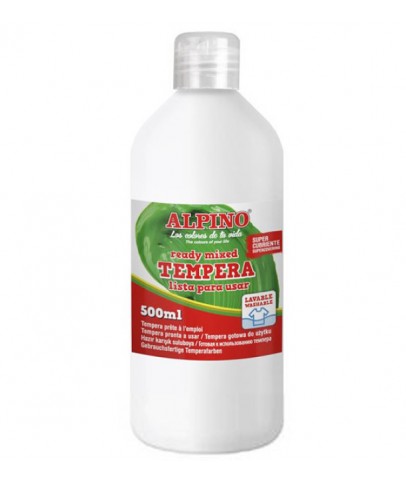 Alpino Tempera Sulu Boya 500ml Beyaz DM-010170