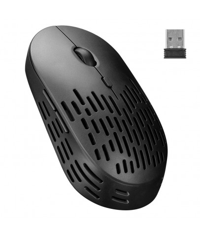 Altec Lansing ALBM7422 Siyah 2.4GHz Şarj Edilebilir Tek Renkli 1600DPI Optik Kablosuz Mouse