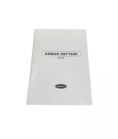 Altınyıldız Ambar Defteri 40Yp 01049