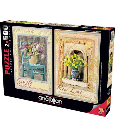 Anatolian Puzzle 2x500 Parça Tebessüm