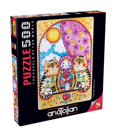 Anatolian Puzzle 500 Parça Matruşka