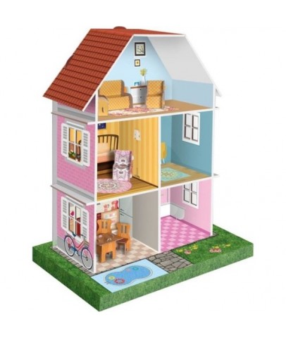 Arnas Mobilyalı Bebek Oyun Evi 49X32X59 5081