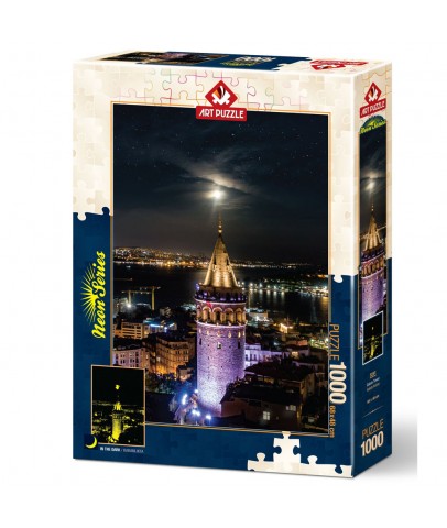 Art Puzzle 1000 Parca Galata Kulesı Neon 5241