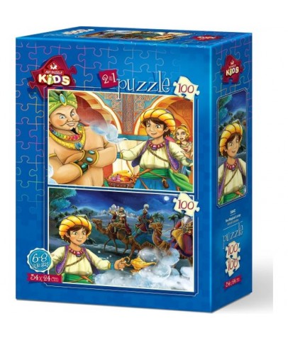 Art Puzzle 2x100 Parça Sihirli Lamba  5642