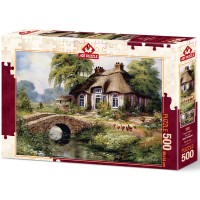 Art Puzzle 500 Parça Yeşil Köy 5080