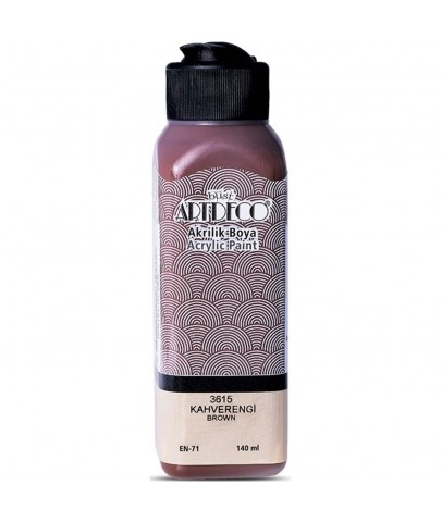 Artdeco Akrilik Boya 140 ML Kahverengi 070R-3615