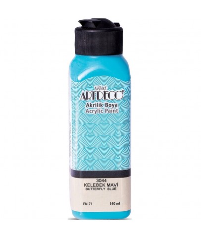 Artdeco Akrilik Boya 140 ML Kelebek Mavi 070R-3044