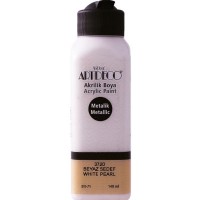 Artdeco Akrilik Boya 140 ML Metalik Beyaz 071R-3720