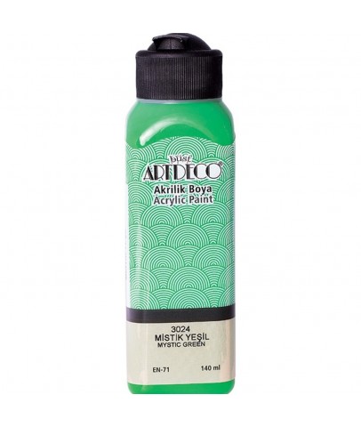 Artdeco Akrilik Boya 140 ML Mistik Yeşil 070R-3024