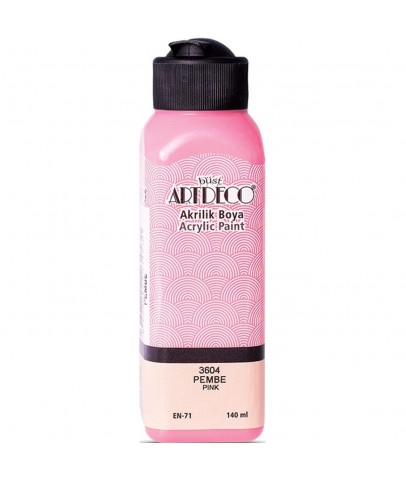 Artdeco Akrilik Boya 140 ML Pembe 070R-3604