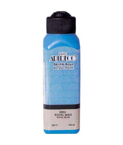 Artdeco Akrilik Boya 140 ML Royal Mavi 070R-3053