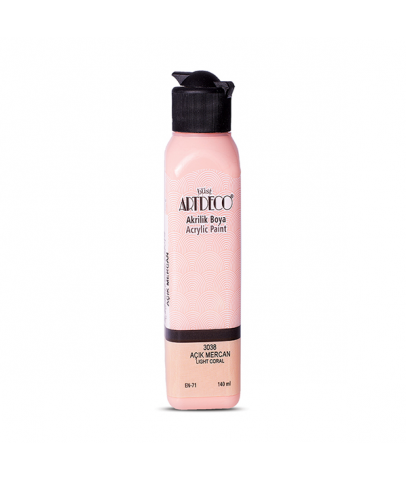 Artdeco Akrilik Boya 140Ml 3038 Açık Mercan