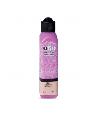 Artdeco Akrilik Boya 140Ml 3050 Kızıl Mor