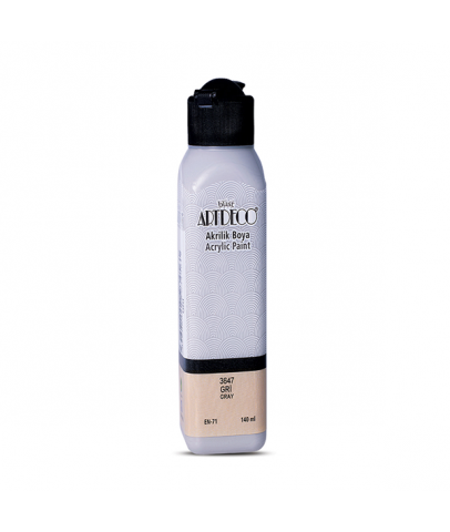 Artdeco Akrilik Boya 140Ml 3647Gri