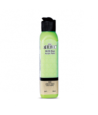 Artdeco Akrilik Boya 140Ml 3666 Limon Yeşili