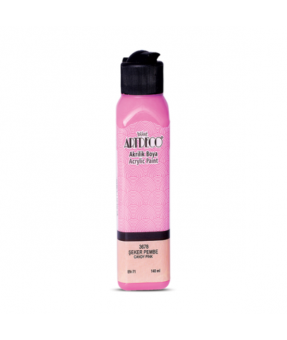 Artdeco Akrilik Boya 140Ml 3678 Şeker Pembe