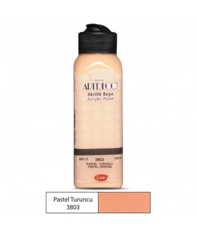 Artdeco Akrilik Boya 140Ml 3803 Pastel Turuncu