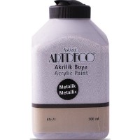 Artdeco Akrilik Boya 500 ML Gümüş Y-070L-3722