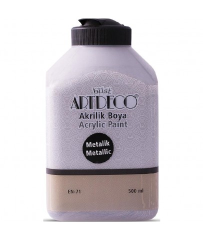 Artdeco Akrilik Boya 500 ML Gümüş Y-070L-3722