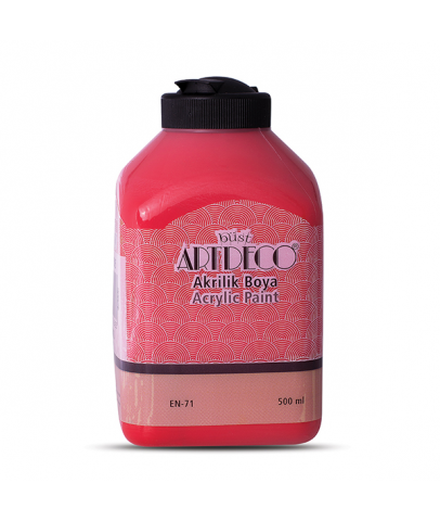 Artdeco Akrilik Boya 500 ML Kırmızı 070L-3016