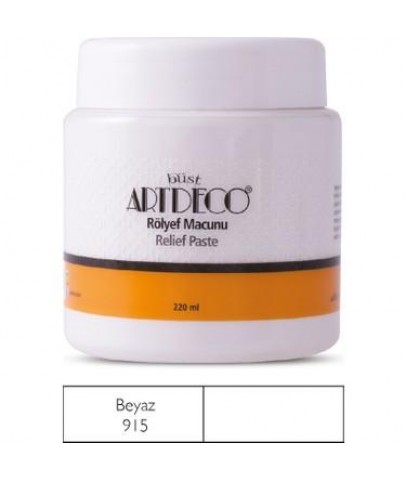 Artdeco Rölyef Macunu 220Ml Beyaz 915