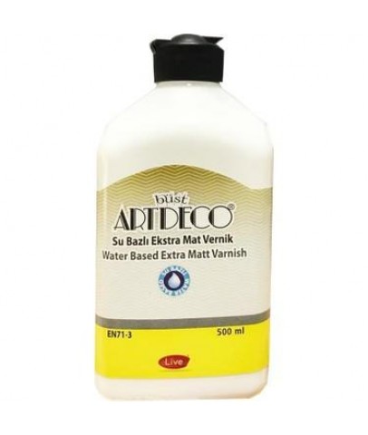 Artdeco Su Bazlı Ekstra Mat Vernik 500Ml