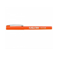 Artline 200N Keçe Uçlu Kalem 0,4Mm Turuncu ( 1 Adet)