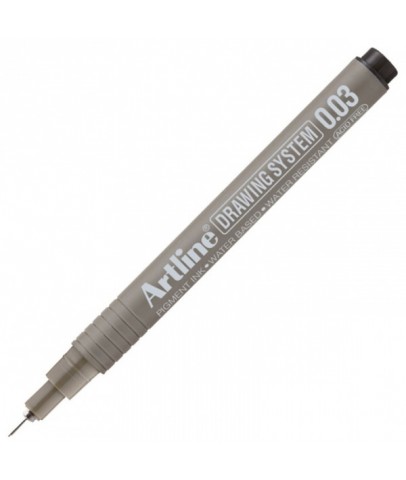 Artline Çizim Kalemi Drawing System 0.03 MM Uç Siyah EK-2303N