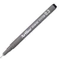 Artline Drawing System 0.3Mm Çizim Kalemi Siyah ( 1 Adet)