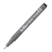 Artline Drawing System 0.6Mm Çizim Kalemi Siyah ( 1 Adet)