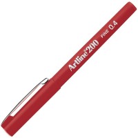 Artline Fineliner 0.4 MM Kırmızı EK-200N