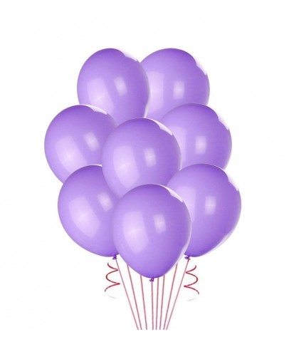 As Balon Metalik 12" Helyum 100 Lü Violet (Mor)