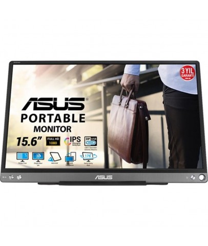 Asus 15.6" ZenScreen MB16ACE 75Hz 5ms (Type-C) Full HD IPS Taşınabilir Monitör