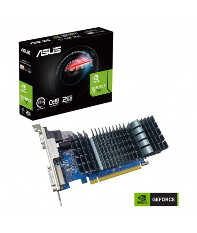 Asus GeForce 2GB GT710-SL-2GD5-BRK-EVO 64 bit 954MHz DVI,HDMI Low Profil Ekran Kartı