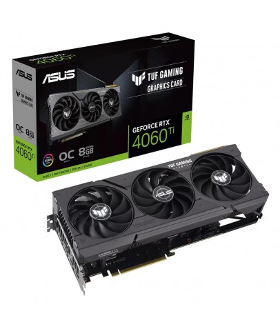 Asus TUF Gaming GeForce RTX4060TI OC TUF-RTX4060TI-O8G-GAMING 8GB GDDR6 128Bit DX12 Ekran Kartı