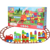 Asya Oyuncak Playblox Tren Seti 77 Parça 2397