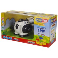 Asya Oyuncak Playtoys Happy Anımal Cow Dough Set