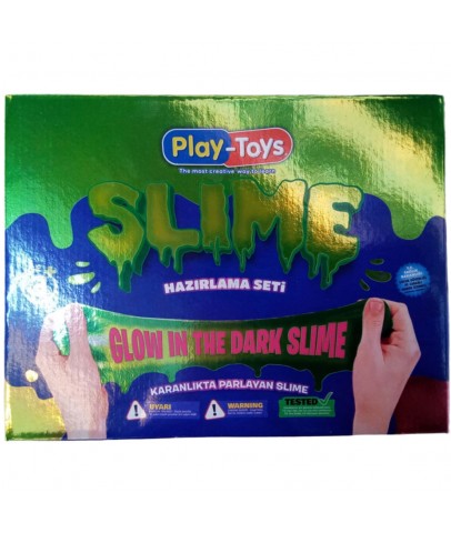 Asya Playtoys Slıme Glow In The Dar Karanlıkta Parlayan Slime