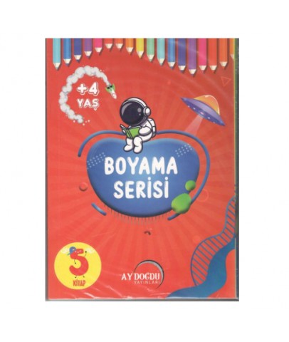 Aydoğdu 4+ Yaş Boyama Serisi -5-