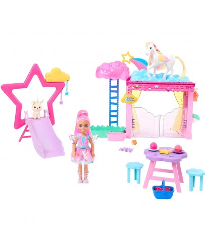 Barbie A Touch Of Magic Chelsea Ve Pegasus Oyun Seti MTL-HNT67