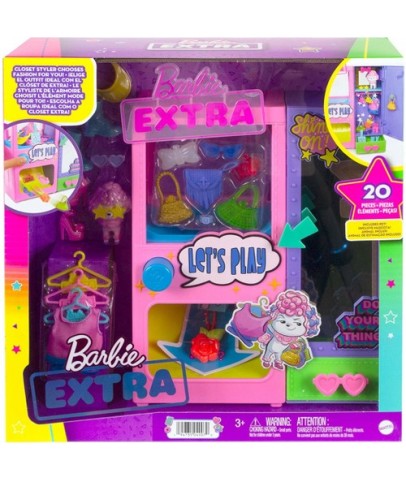 Barbie Extra Kıyafet Otomatı Oyun Seti MTL-HFG75