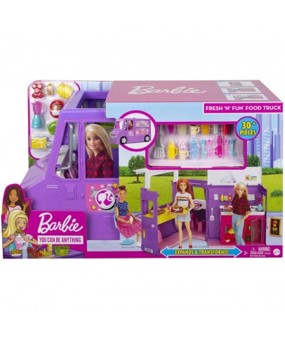 Barbie nin Yemek Arabası Oyun Seti GMW07