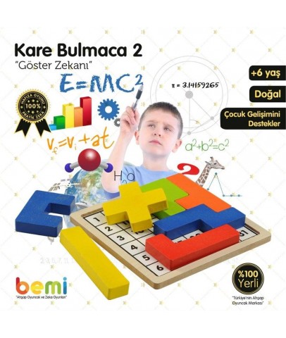 Bemi Toys Kare Bulmaca 2