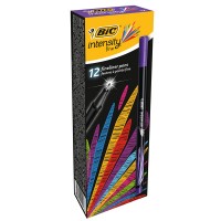 Bic Keçe Uç Kalem İnterstiy 12 Renk Mor 942066