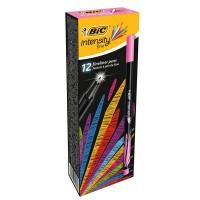 Bic Keçe Uç Kalem İnterstiy 12 Renk Pembe 942065